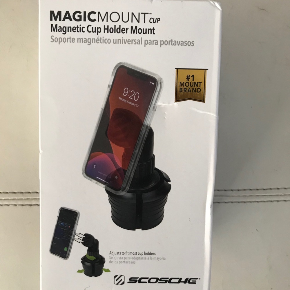 Magnetic Cup Holder Mount